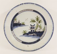 Lot 159A - An English delft charger
