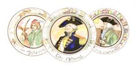 Lot 376 - A collection or Royal Doulton character plates