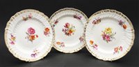 Lot 177 - Six Berlin KPM porcelain plates