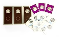 Lot 136 - Medals, Great Britain, The Kings and Queens of England Medallion set