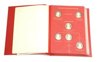 Lot 136 - Medals, Great Britain, The Kings and Queens of England Medallion set