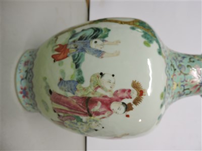 Lot 127 - A Chinese famille rose vase