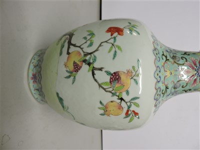 Lot 127 - A Chinese famille rose vase
