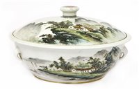 Lot 398 - A Chinese bowl and cover