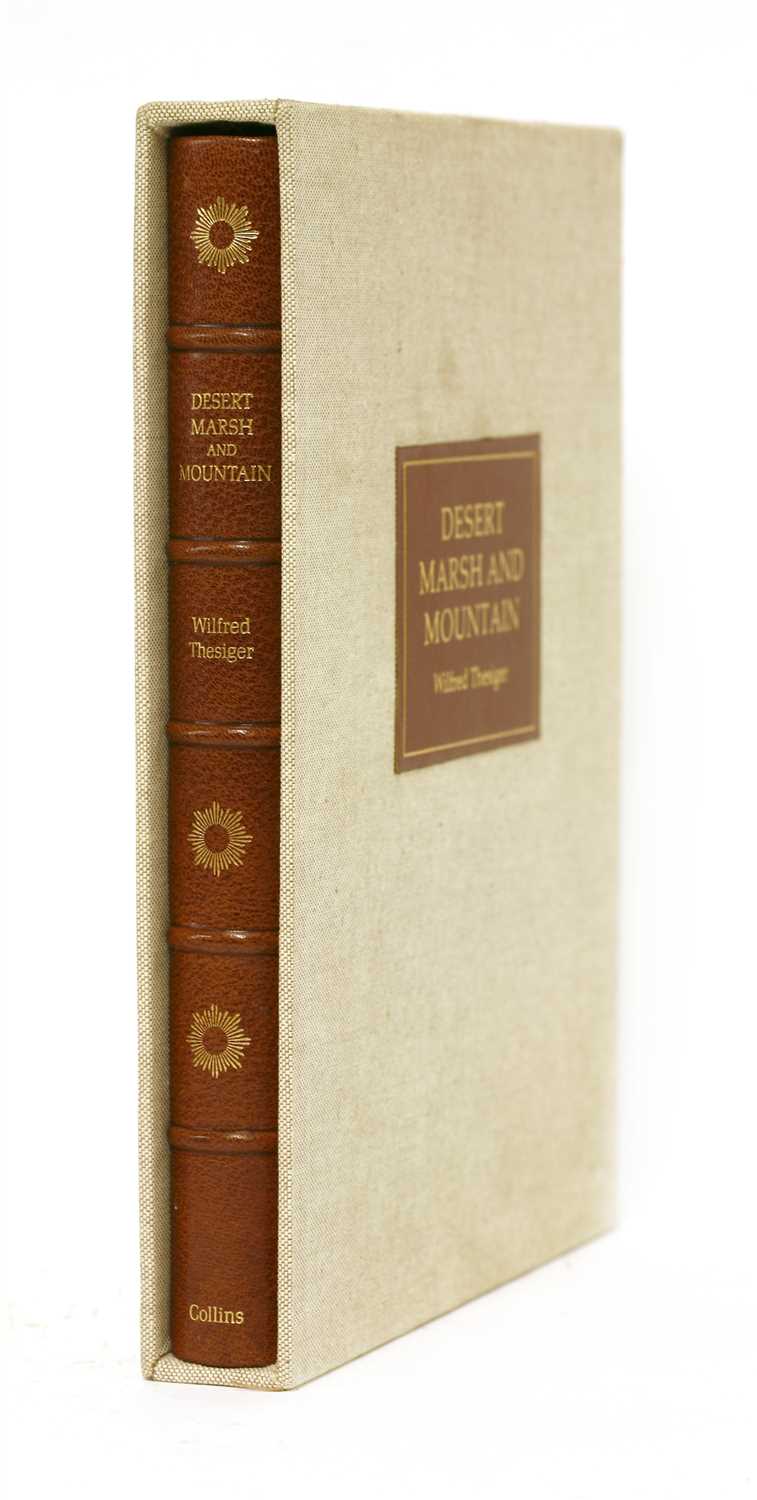 Lot 137 - Thesiger, Wilfred: Desert, Marsh and Mountain: The World of a Nomad