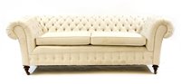 Lot 584 - A Victorian button back Chesterfield