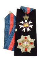 Lot 134 - A KCMG neck badge