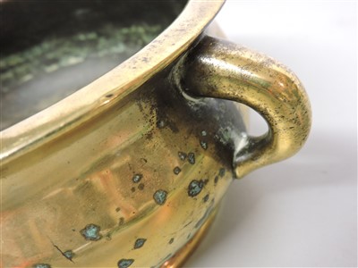 Lot 177 - A Chinese gilt bronze incense burner