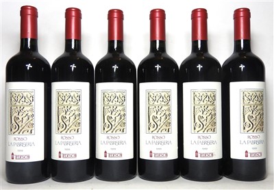 Lot 175 - Rosso La Fabriseria, Amarone della Valpolicella Classico,Tedeschi, 1999, six bottles