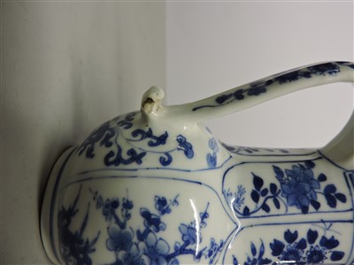 Lot 45 - A Chinese blue and white jug