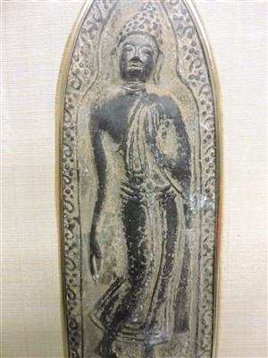 Lot 3 - A Thai bronze votive plaque