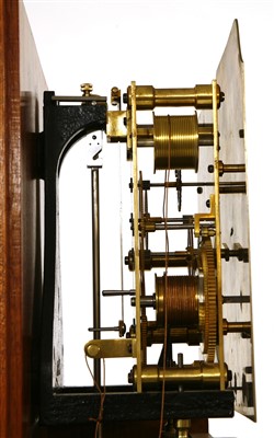 Lot 610 - A regulator longcase clock