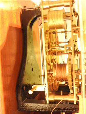 Lot 610 - A regulator longcase clock