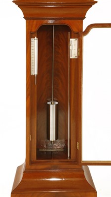 Lot 610 - A regulator longcase clock