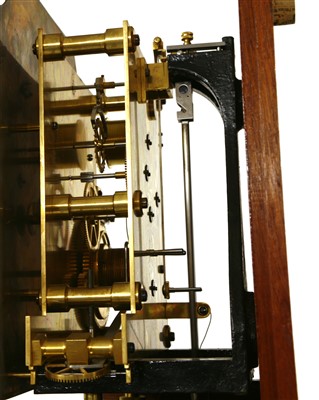 Lot 610 - A regulator longcase clock