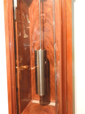 Lot 610 - A regulator longcase clock