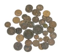 Lot 94 - Coins, Great Britain, an assortment of copper coins