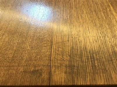 Lot 316 - An Arts & Crafts oak refectory table