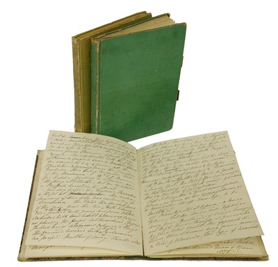 Lot 253 - TRAVEL JOURNALS: 1- Miss Ann Lloyd (later Lady Cullum): Grand Tour with her Aunt- 1830-31.