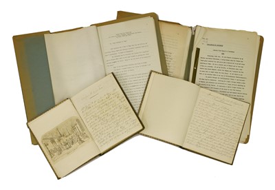 Lot 252 - TRAVEL JOURNALS: Lady Cullum Grand tours; Notes from the coach box of a tour in Italy
