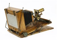 Lot 173 - A Davon patent micro-telescope and super microscope camera