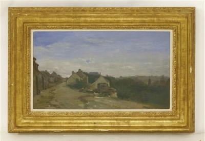 Lot 410 - Adolphe-Felix Cals (French, 1810-1880)