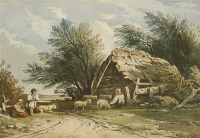 Lot 487 - John Varley OWS (1778-1842)