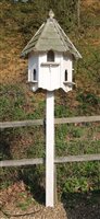 Lot 1126 - A white painted dovecote by Forsham Cottage Arks