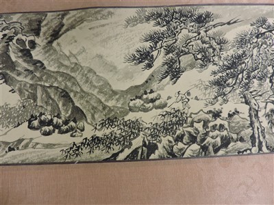 Lot 429 - A collection of three Chinese scrolls