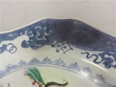 Lot 431 - A Chinese famille rose charger