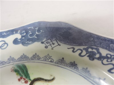 Lot 431 - A Chinese famille rose charger