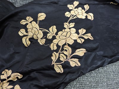 Lot 278 - Two Chinese embroidered robes