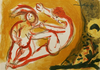 Lot 128 - After Marc Chagall (French-Russian, 1887-1985)