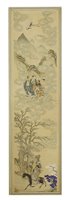 Lot 436 - A Chinese gouache picture
