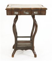 Lot 321 - A Chinese side table
