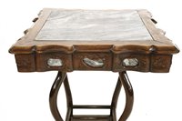 Lot 321 - A Chinese side table