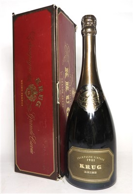Lot 40 - Krug, Grande Cuvée, 1981, one bottle (boxed)