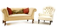 Lot 518 - A Chesterfield sofa