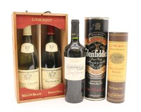 Lot 195 - A quantity of assorted wines and spirits
