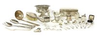 Lot 114 - Silver items
