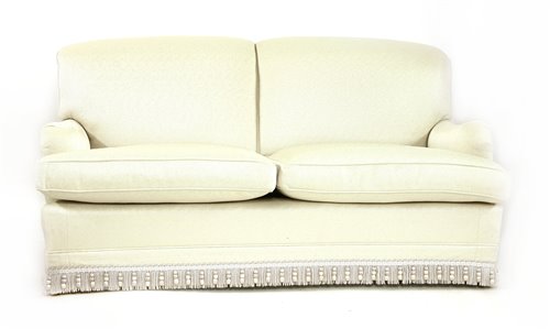 Lot 569 - A modern two-seater settee