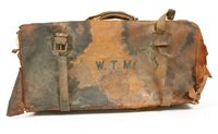 Lot 299A - A vintage leather case