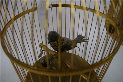 Lot 151 - A Reuge musical birdcage automaton