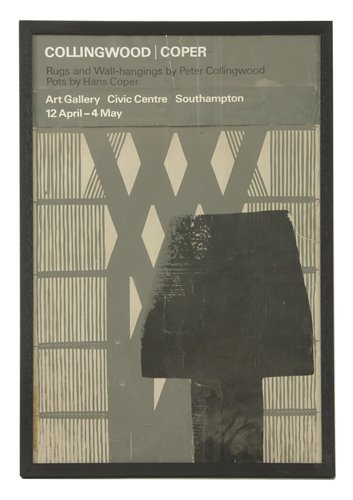 Lot 253 - A Hans Coper and Peter Collingwood exhibition poster