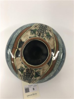 Lot 8 - A Dutch pottery vase