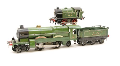 Lot 84 - A Hornby 'O' gauge Flying Scotsman 2-4-2 clockwork locomotive