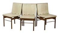 Lot 350 - A set of eight Brazilian dining chairs