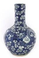 Lot 445 - A Chinese blue and white vase