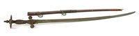 Lot 274 - A French sword together with similar other