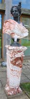 Lot 1005 - A marble bust